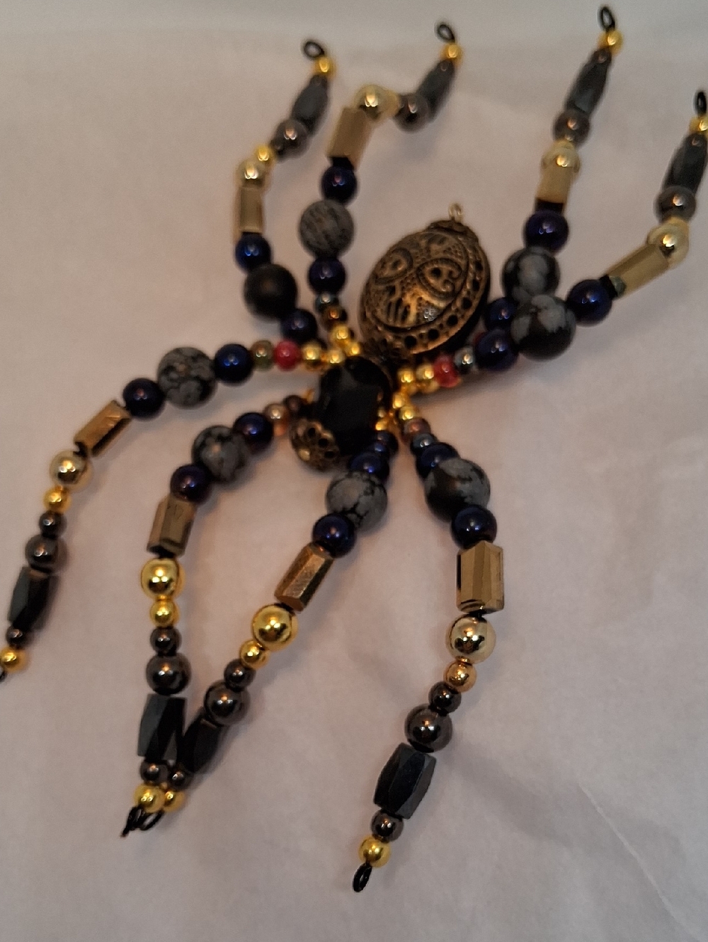 MAGNETIC BEADED SPIDER SUNCATCHER